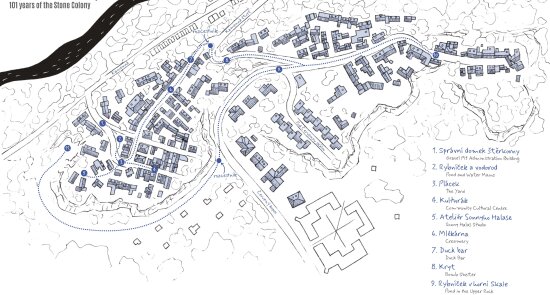 Mapa Kamenky